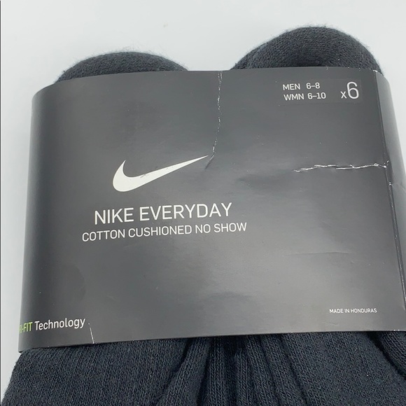 NIKE EVERYDAY COTTON CUSHIONED NO SHOW SOCKS
NWT - Picture 4 of 6
